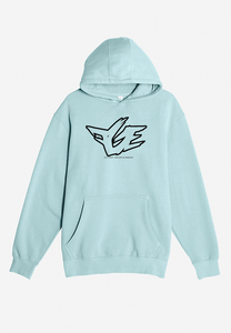 FGE ICE BLUE HOODIE (Light Blue/Black)