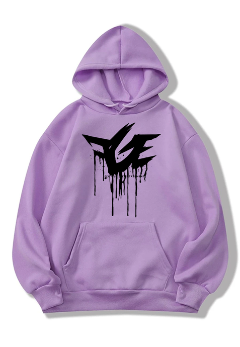 FGE Lilac Drip Hoodie (Lilac/Black)