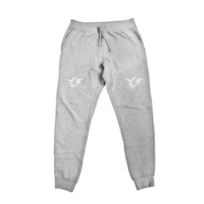 FGE REFLECTIVE JOGGERS (HEATHER GREY/SILVER REFLECTIVE)