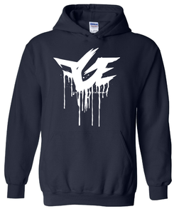 FGE Drip Hoodie (Navy/White)