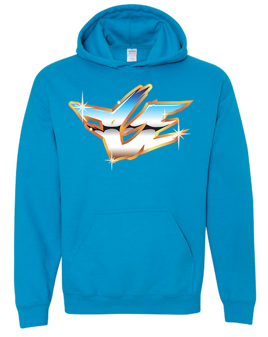 FGE Chrome Hoodie (Sapphire Blue/Multicolor)